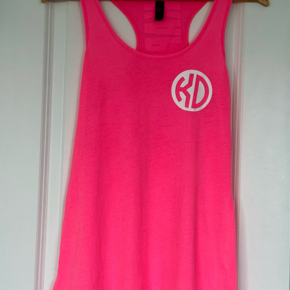 Kappa Delta Hot Pink Tank Top